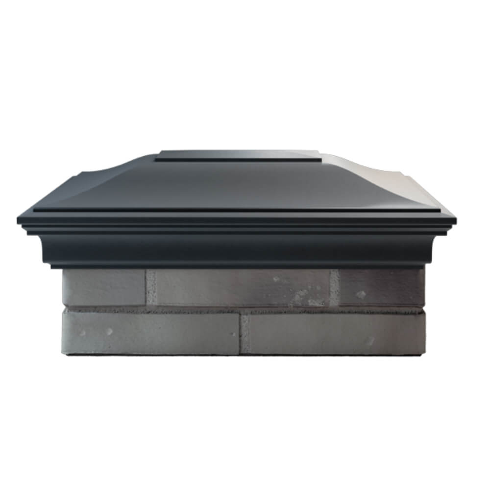 Колпак Zking Монблан Серый на столб 2х1.5 кирпича (515х385мм) в Набережных Челнах фото