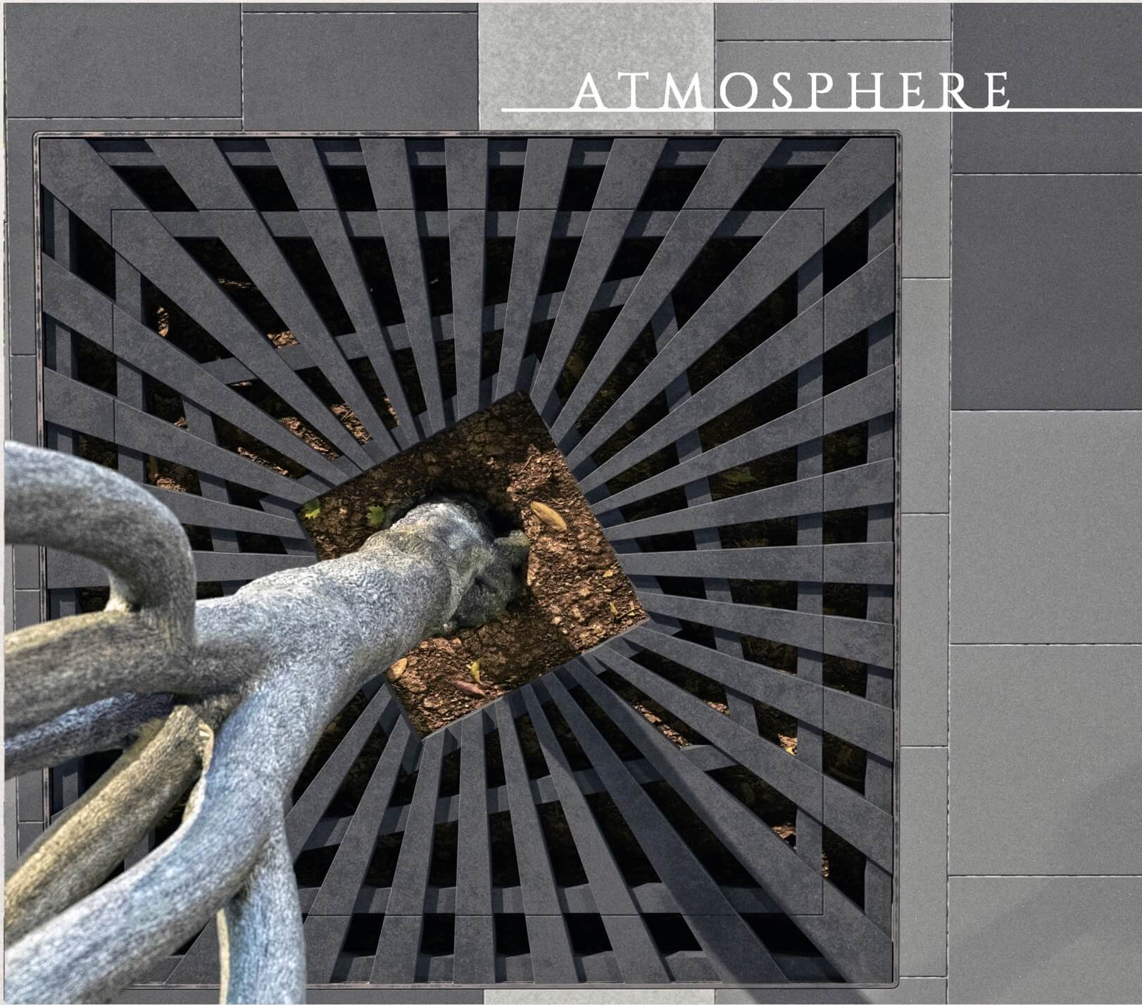 Приствольная решетка для дерева ZKING ATMOSPHERE 1.2х1.2м Черная в Набережных Челнах фото