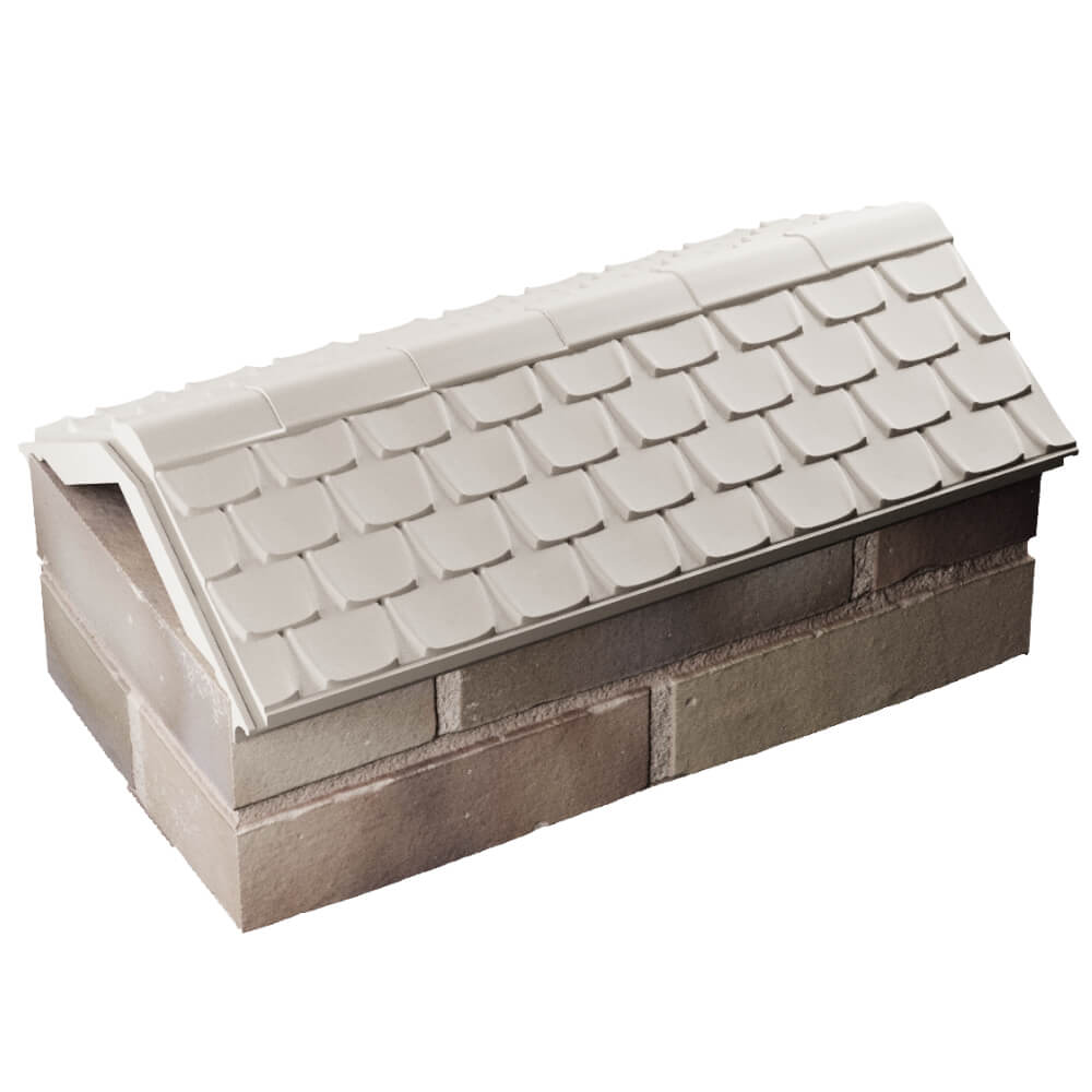 Парапет Zking Эльбрус Бежевый с посадкой на 1 кирпич (255мм) в Набережных Челнах фото