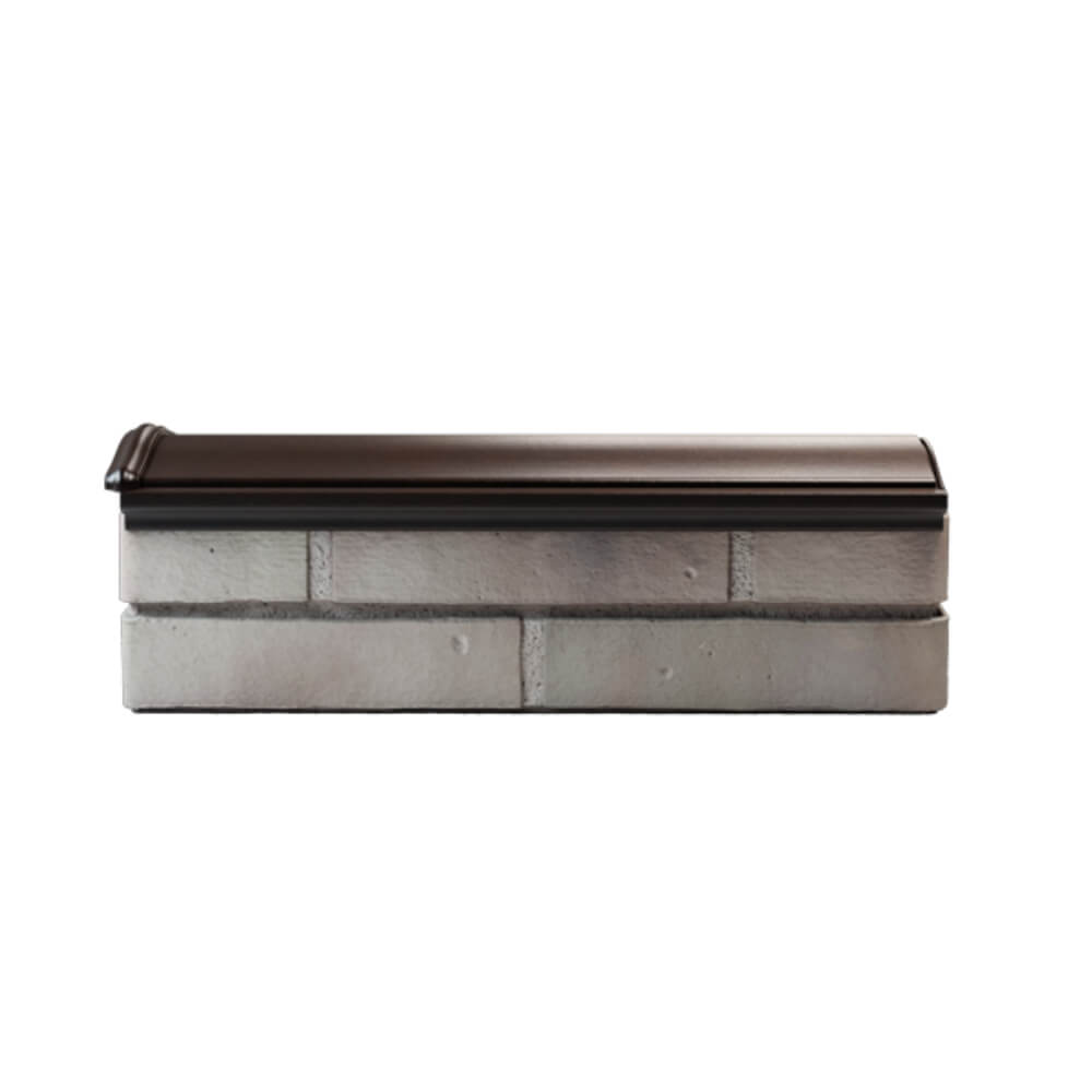 Парапет Zking Монблан Коричневый посадка на 0.5 кирпича (130мм) в Набережных Челнах фото