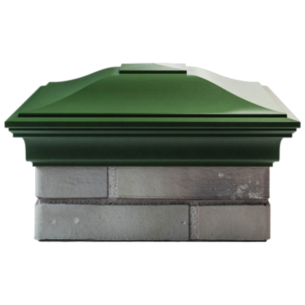 Колпак Zking Монблан Зеленый на столб 1.5х1.5 кирпича (385х385мм) Набережные Челны фото