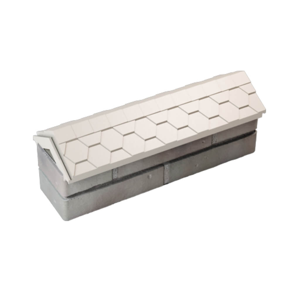 Парапет Zking Эверест Бежевый с посадкой на 0.5 кирпича (130мм) в Набережных Челнах фото