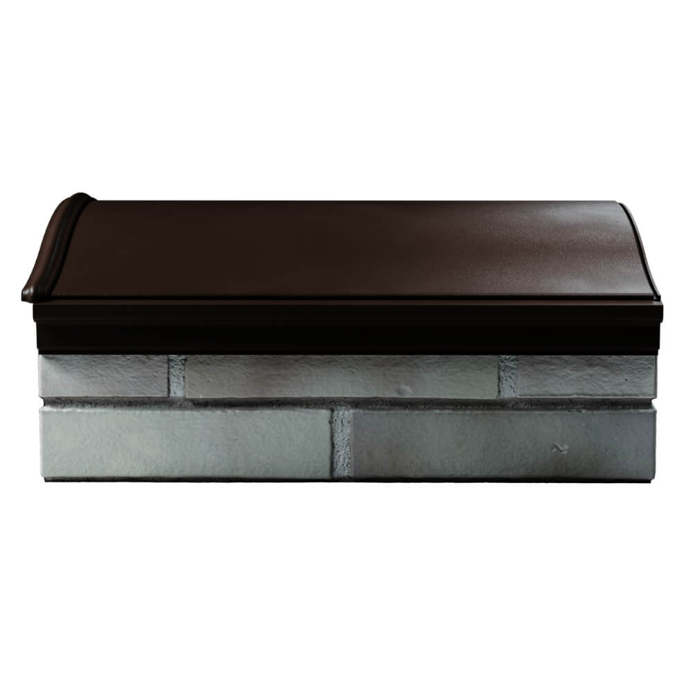 Парапет Zking Монблан Коричневый посадка на 1.5 кирпича (355/385мм) в Набережных Челнах фото