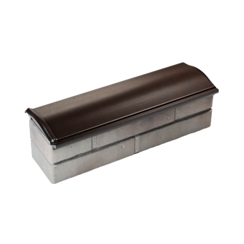 Парапет Zking Монблан Коричневый посадка на 0.5 кирпича (130мм) в Набережных Челнах фото