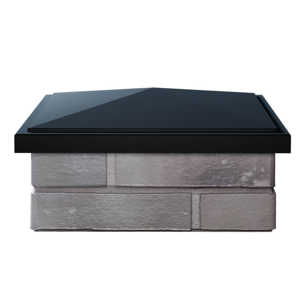 Колпак Zking БонаМоно Черный на столб 1.5х1.5 кирпича (385х385, 400х400мм) Набережные Челны фото