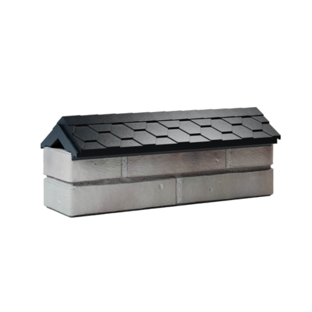 Парапет Zking Эверест Черный с посадкой на 0.5 кирпича (130мм) Набережные Челны фото