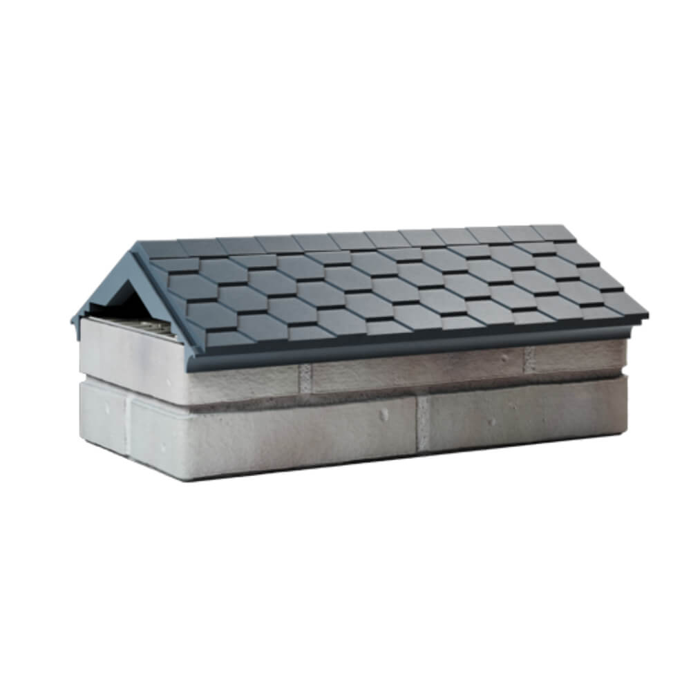 Парапет Zking Эверест Серый с посадкой на 1 кирпич (200/225/255мм) Набережные Челны фото