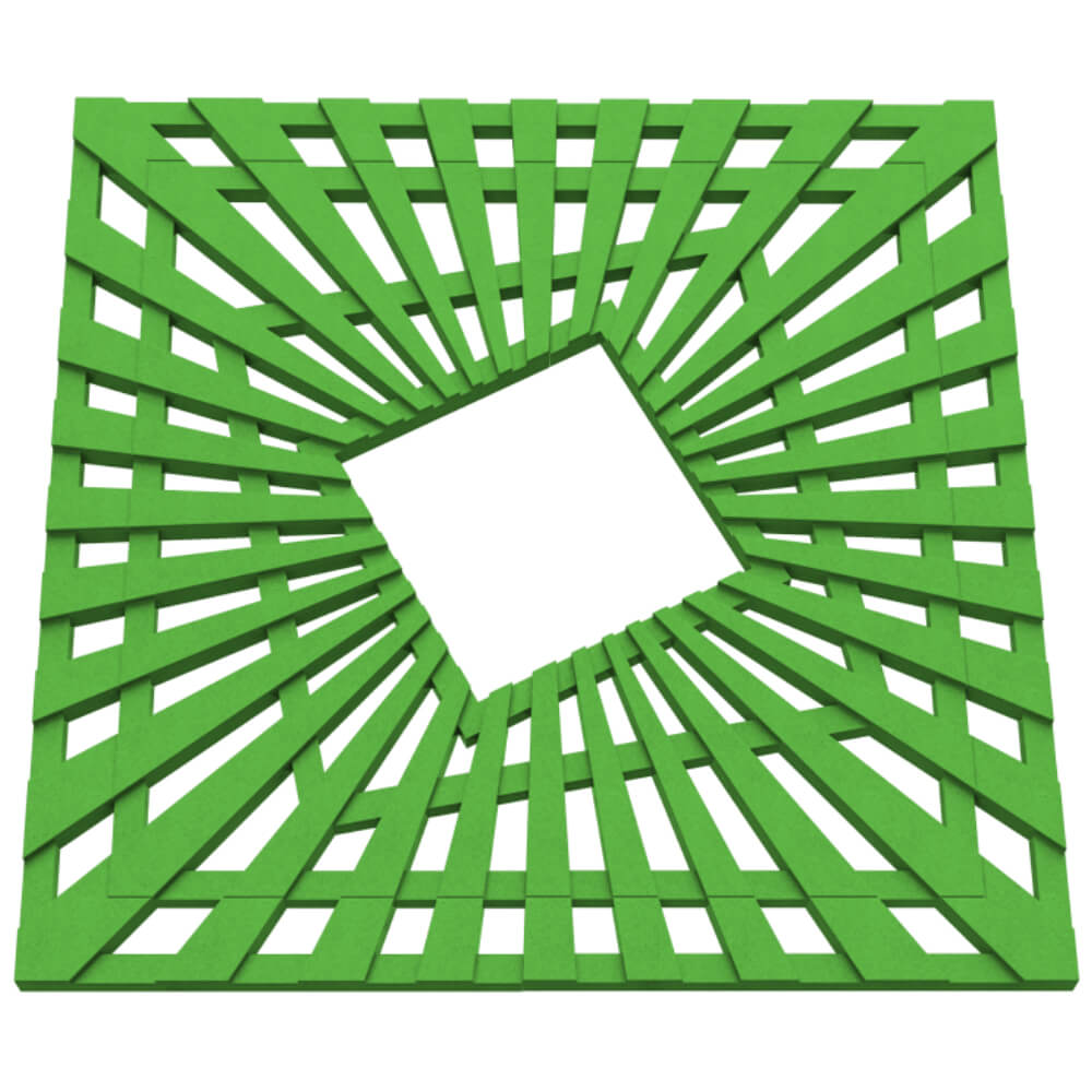 Приствольная решетка для дерева ZKING ATMOSPHERE 1.2х1.2м Зеленая в Набережных Челнах фото