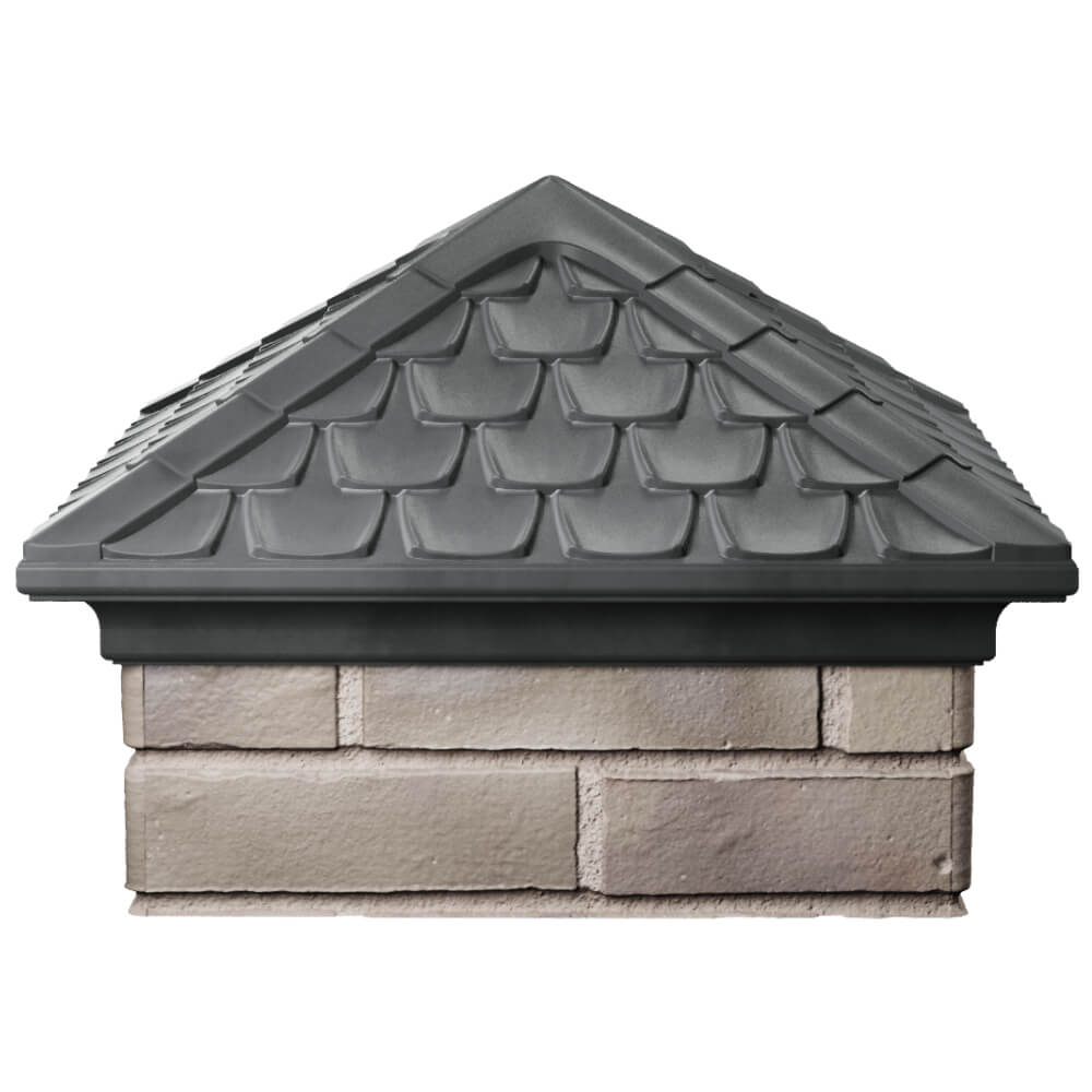 Колпак Zking Эльбрус Серый на столб 1.5х1.5 кирпича (385х385мм) Набережные Челны фото