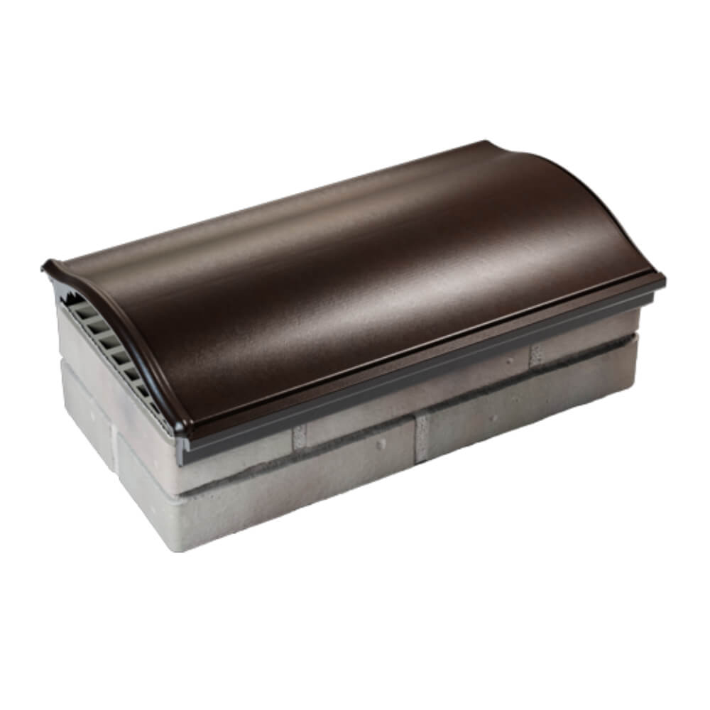 Парапет Zking Монблан Коричневый посадка на 1 кирпич (200/225/255мм) в Набережных Челнах фото