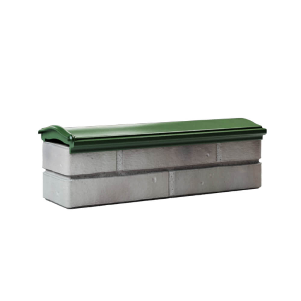 Парапет Zking Монблан Зеленый посадка на 0.5 кирпича (130мм) Набережные Челны фото