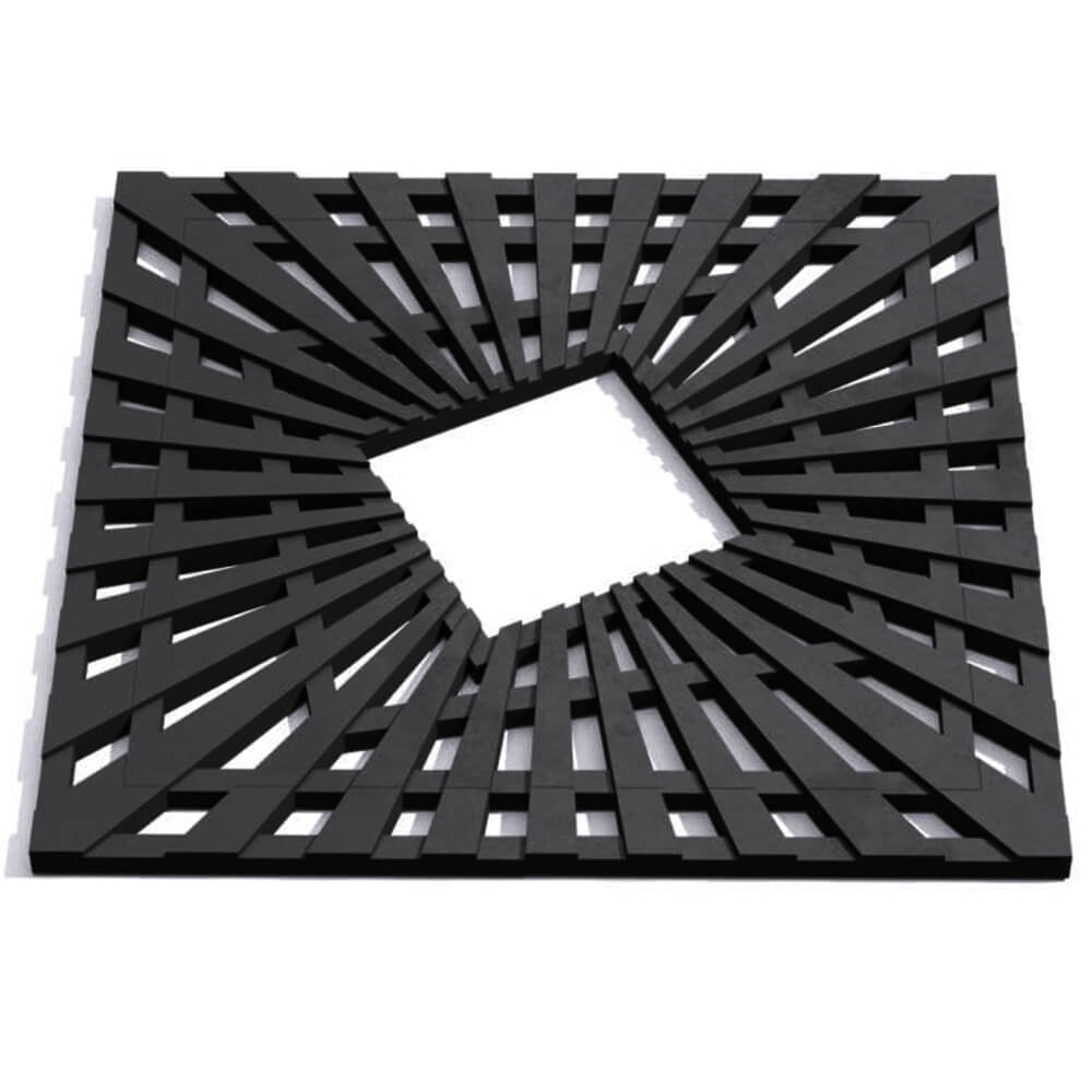 Приствольная решетка для дерева ZKING ATMOSPHERE 1.2х1.2м Черная Набережные Челны фото