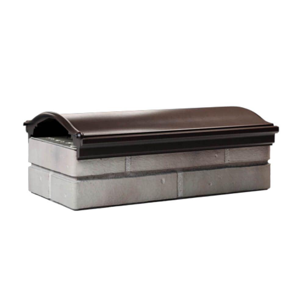 Парапет Zking Монблан Коричневый посадка на 1 кирпич (200/225/255мм) Набережные Челны фото