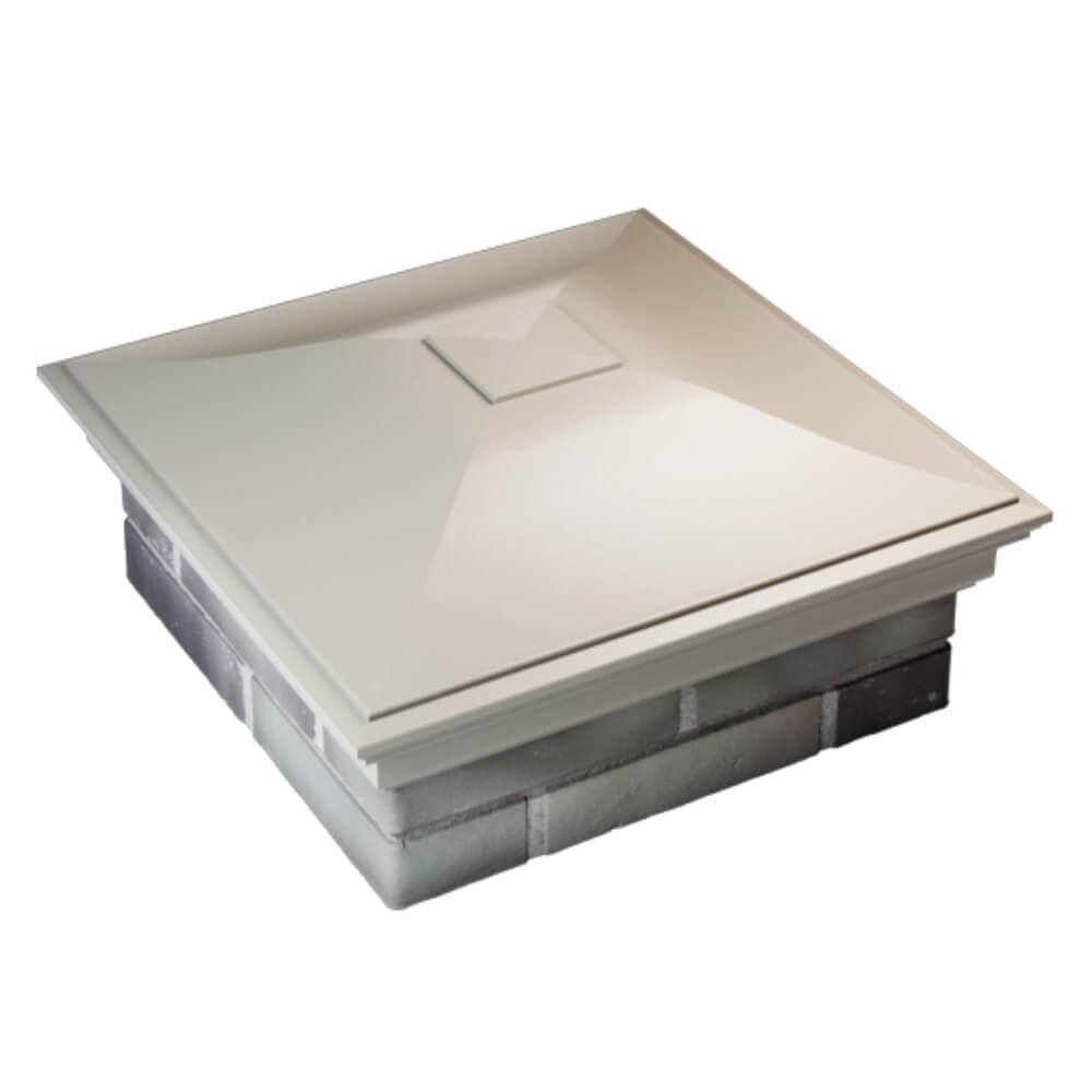 Колпак Zking Монблан Бежевый на столб 2х2 кирпича (515х515мм) Набережные Челны фото