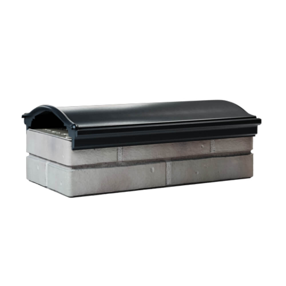 Парапет Zking Монблан Черный посадка на 1 кирпич (200/225/255мм) Набережные Челны фото