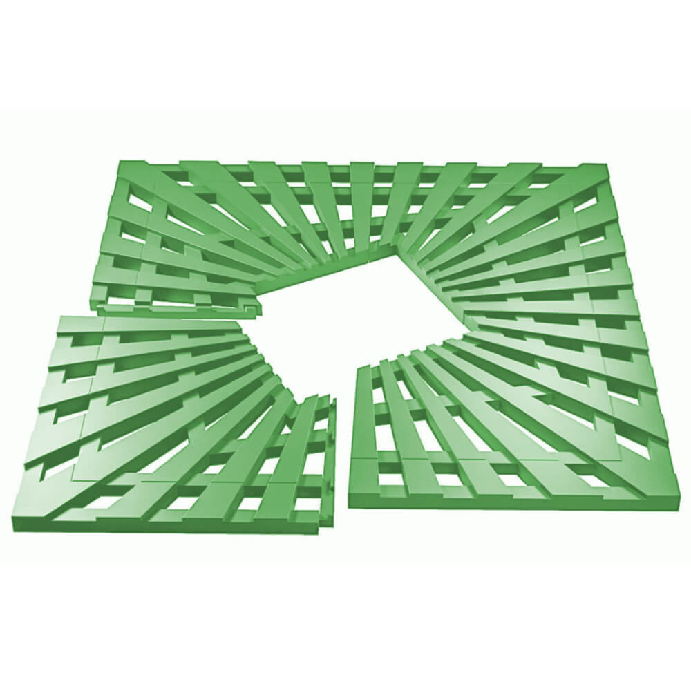 Приствольная решетка для дерева ZKING ATMOSPHERE 1.2х1.2м Зеленая в Набережных Челнах фото