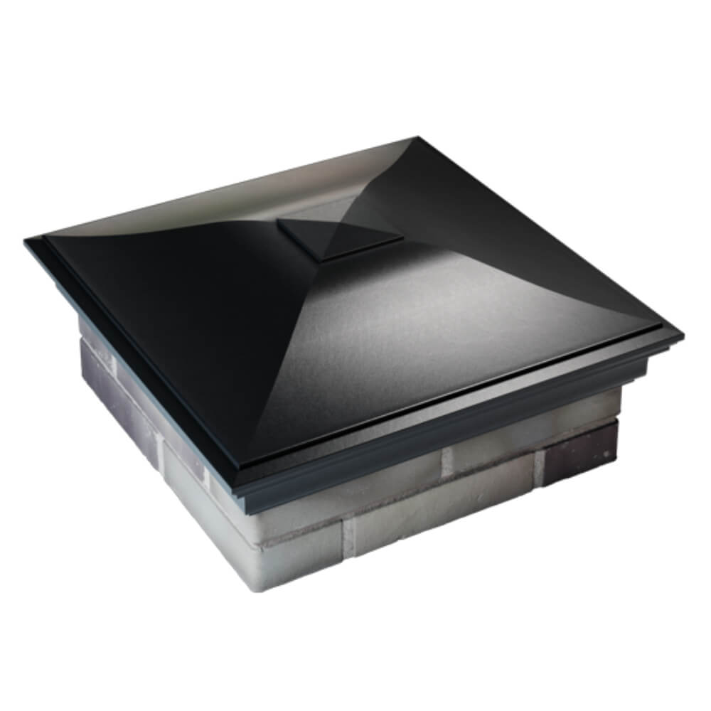 Колпак Zking Монблан Черный на столб 2х2 кирпича (515х515мм) Набережные Челны фото