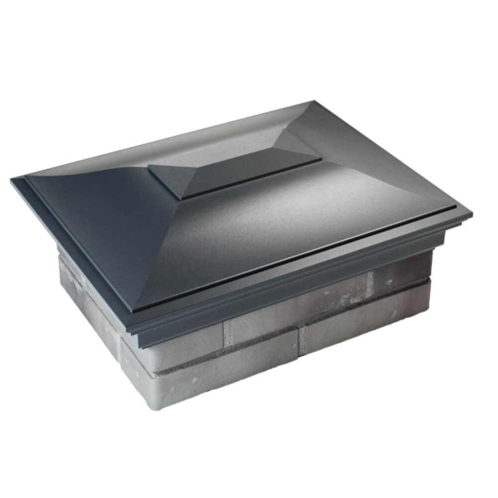 Колпак Zking Монблан Серый на столб 2х1.5 кирпича (515х385мм) Набережные Челны фото