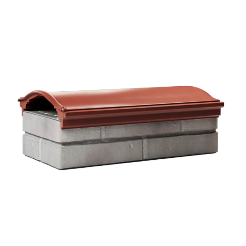 Парапет Zking Монблан Красный посадка на 1 кирпич (200/225/255мм) Набережные Челны фото