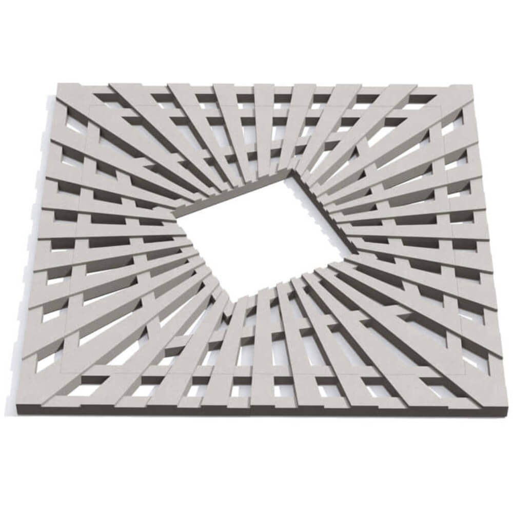 Приствольная решетка для дерева ZKING ATMOSPHERE 1.2х1.2м Бежевая Набережные Челны фото