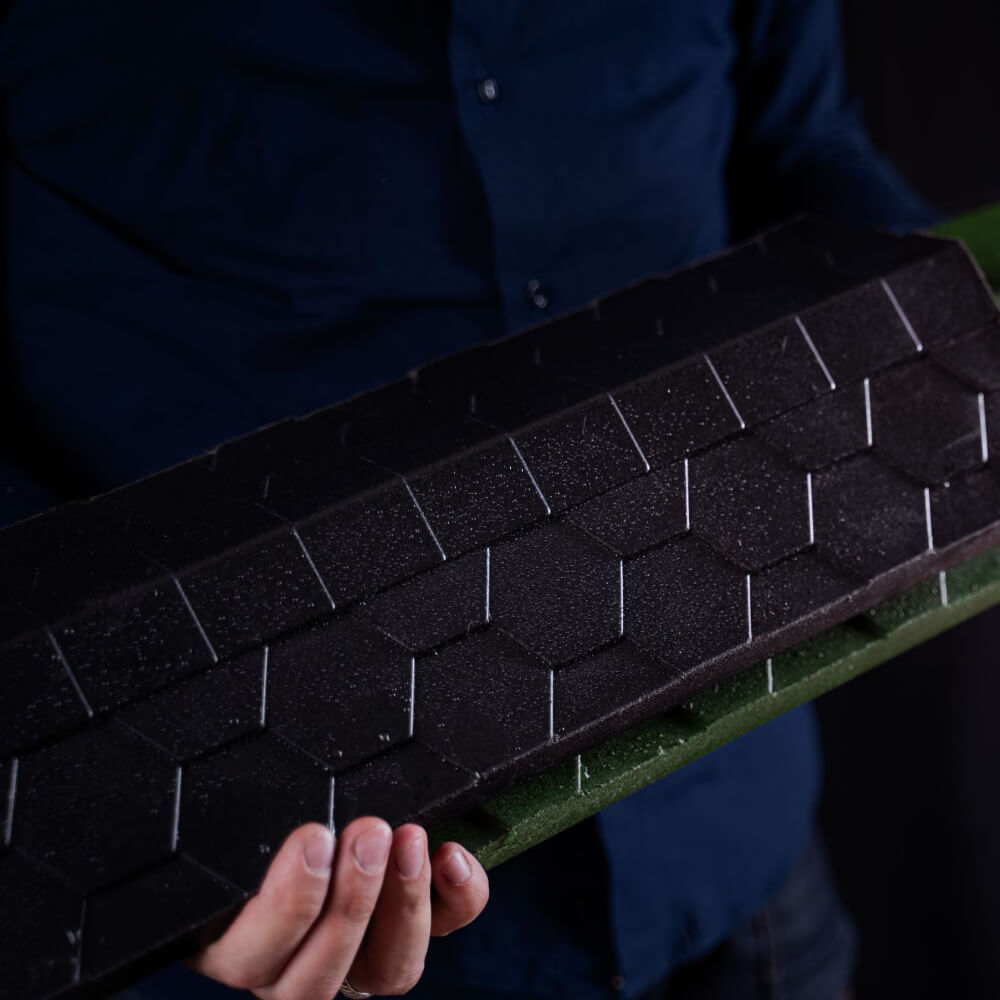 Парапет Zking Эверест Черный с посадкой на 1 кирпич (200/225/255мм) в Набережных Челнах фото