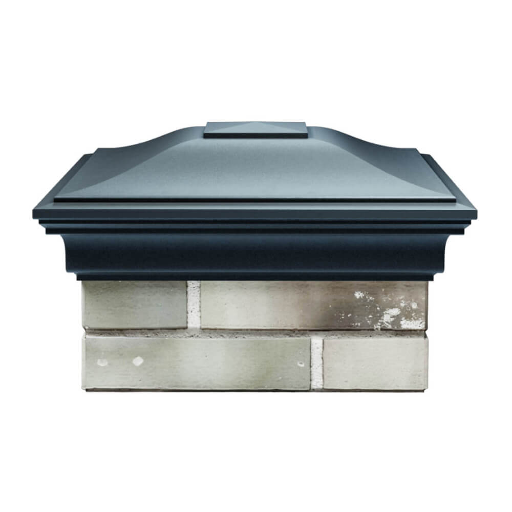 Колпак Zking Монблан Серый на столб 1.5х1.5 еврокирпича 0.7НФ (355х355мм) Набережные Челны фото