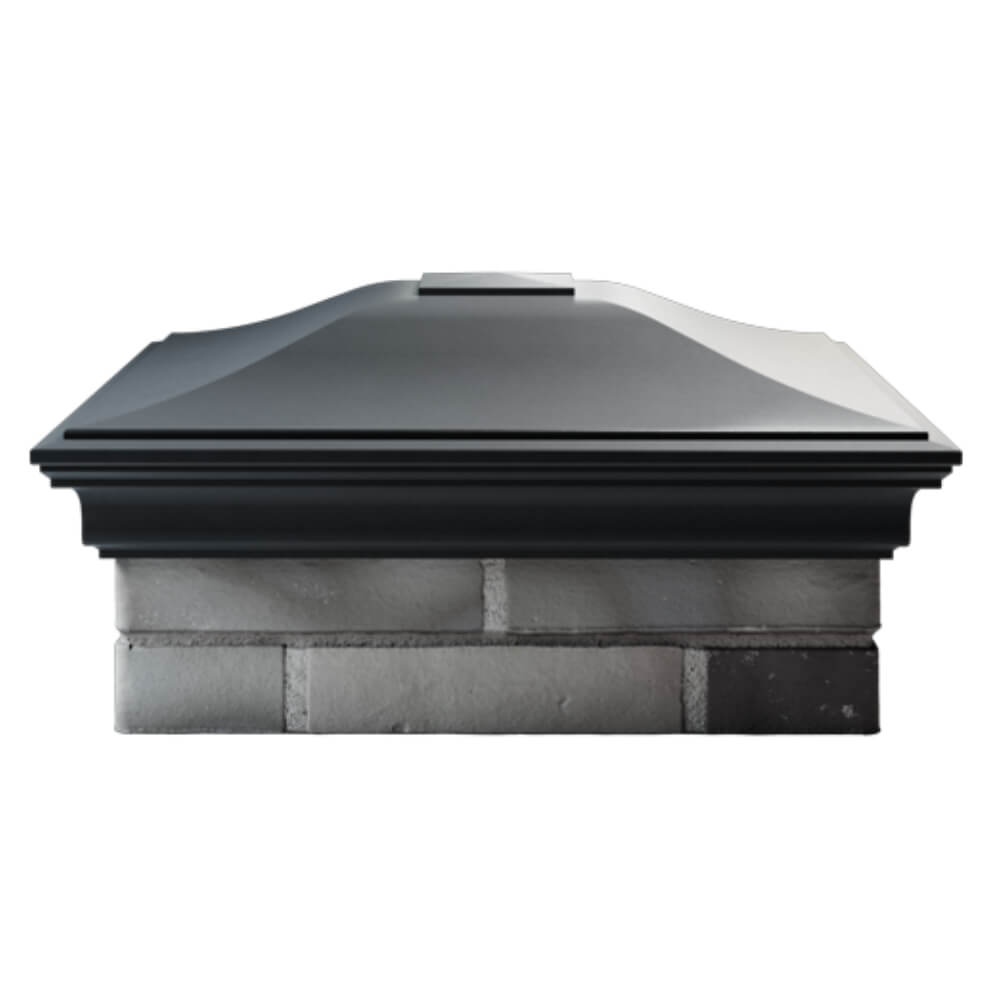 Колпак Zking Монблан Серый на столб 2х2 кирпича (515х515мм) в Набережных Челнах фото