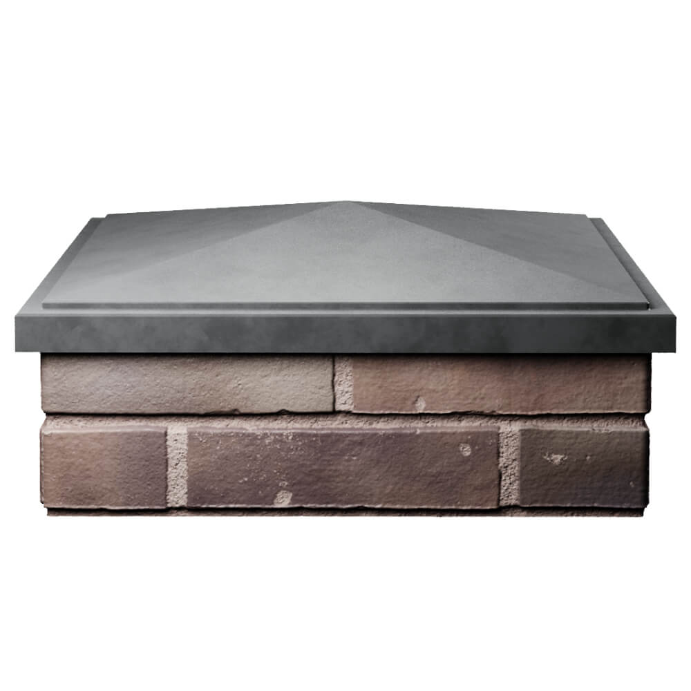 Колпак Zking БонаМоно Серый на столб 2х2 кирпича (515х515, 530х530мм) Набережные Челны фото