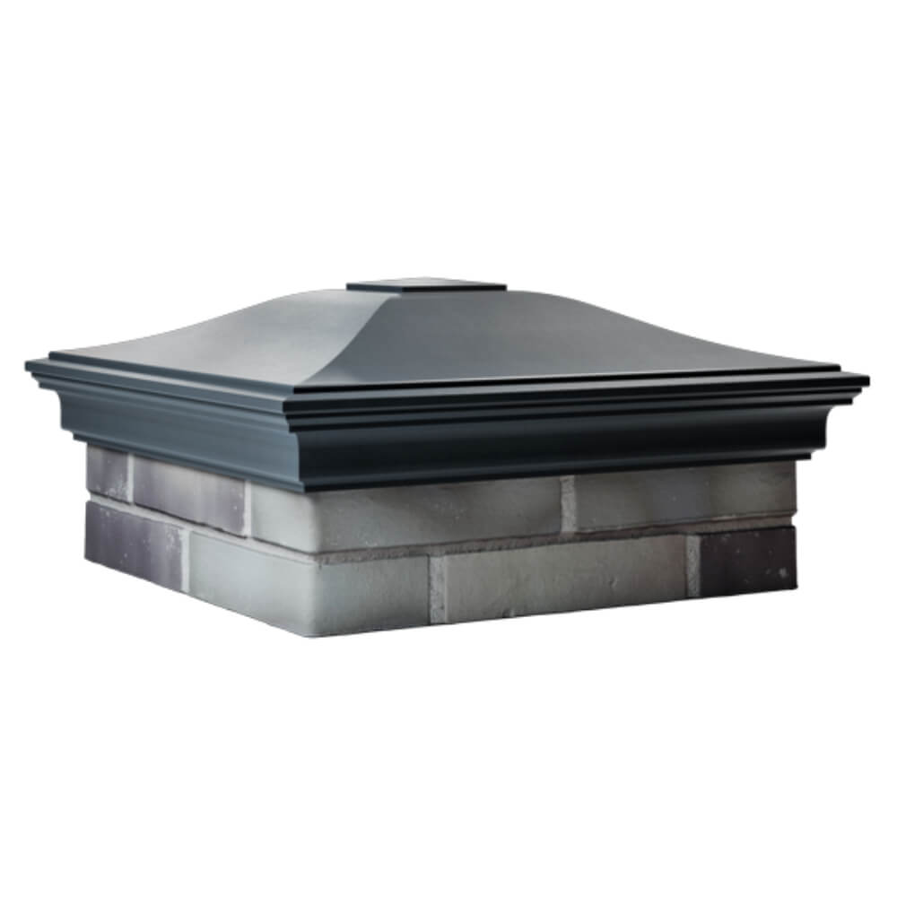 Колпак Zking Монблан Серый на столб 2х2 кирпича (515х515мм) в Набережных Челнах фото