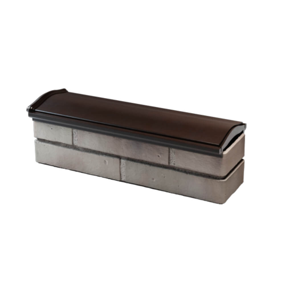 Парапет Zking Монблан Коричневый посадка на 0.5 кирпича (130мм) в Набережных Челнах фото