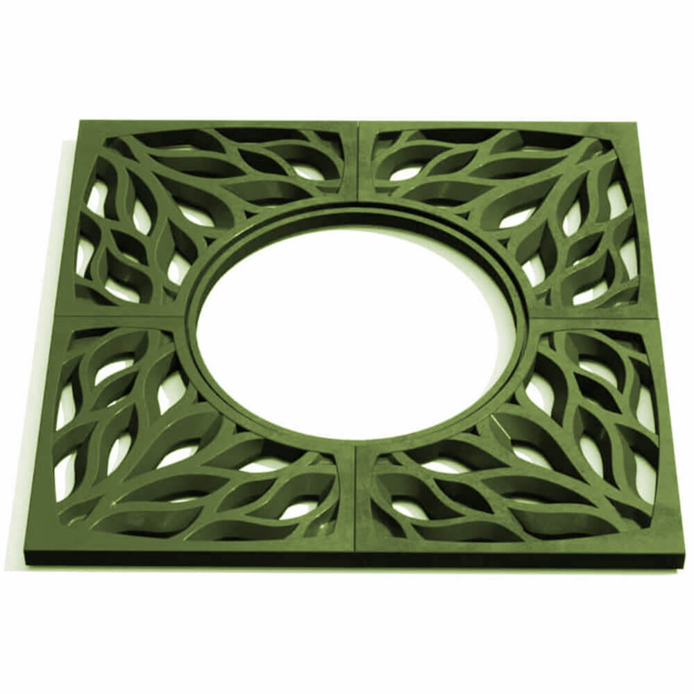 Приствольная решетка для дерева ZKING CRUST 1.2х1.2м Зеленая Набережные Челны фото