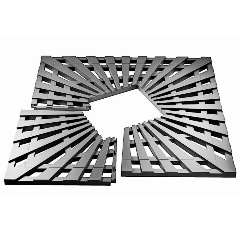 Приствольная решетка для дерева ZKING ATMOSPHERE 1.2х1.2м Серая в Набережных Челнах фото