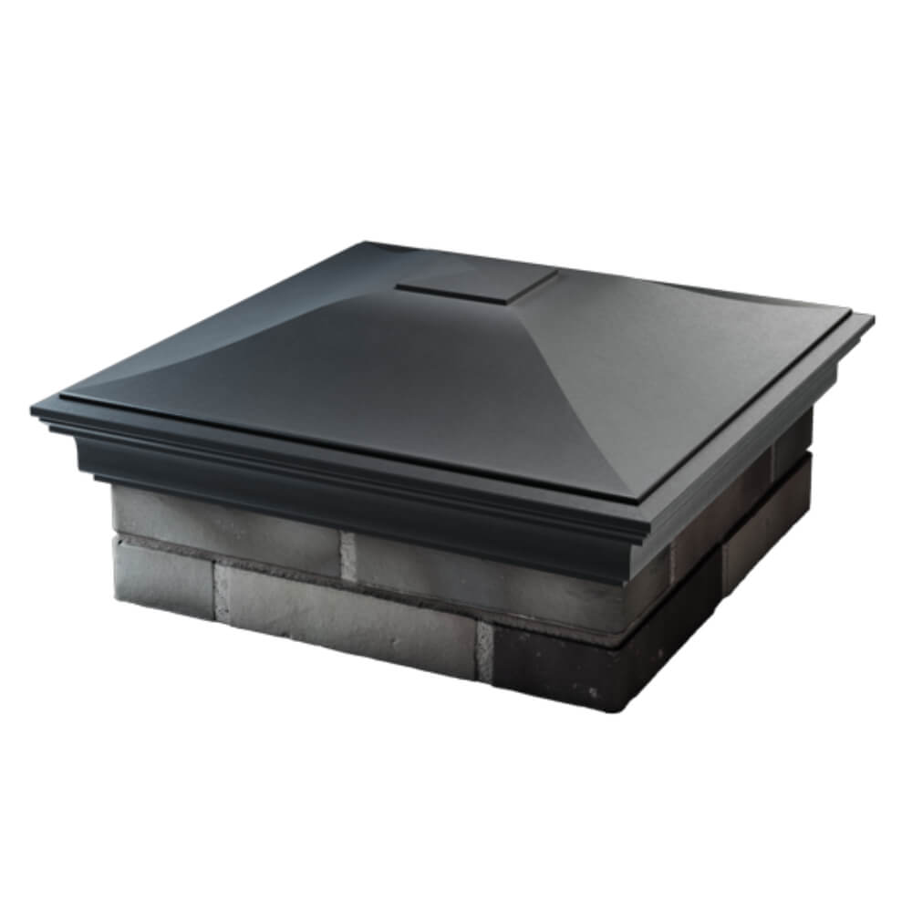 Колпак Zking Монблан Серый на столб 2х2 кирпича (515х515мм) в Набережных Челнах фото