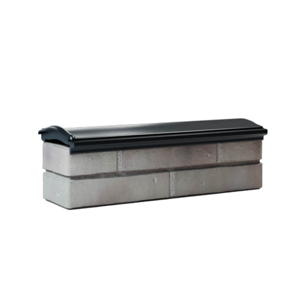 Парапет Zking Монблан Черный посадка на 0.5 кирпича (130мм) Набережные Челны фото