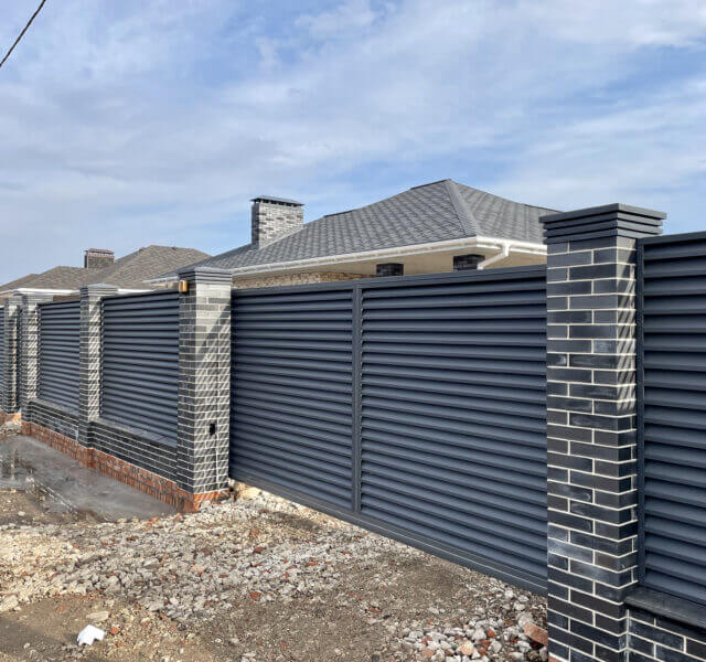 Колпак Zking Бона ХайТек Серый на столб 1.5х1.5 кирпича (385х385мм) в Набережных Челнах фото