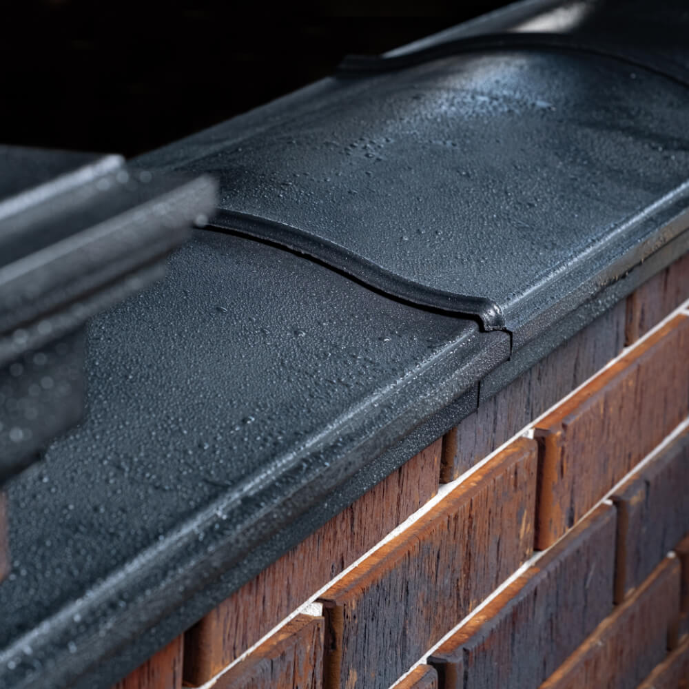 Парапет Zking Монблан Черный посадка на 0.5 кирпича (130мм) в Набережных Челнах фото