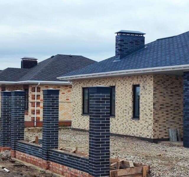 Колпак Zking Бона ХайТек Серый на столб 1.5х1.5 кирпича (385х385мм) в Набережных Челнах фото