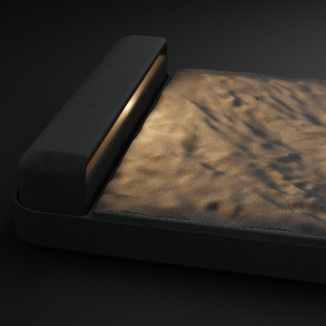 LED Светильник для шаговой плиты STONE Графитовый Серый 330х75х98мм Набережные Челны фото