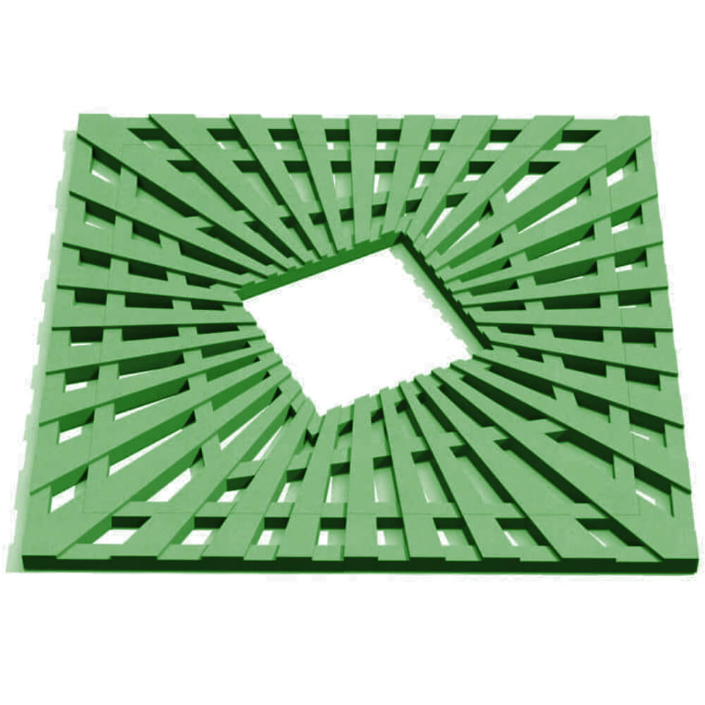 Приствольная решетка для дерева ZKING ATMOSPHERE 1.2х1.2м Зеленая Набережные Челны фото