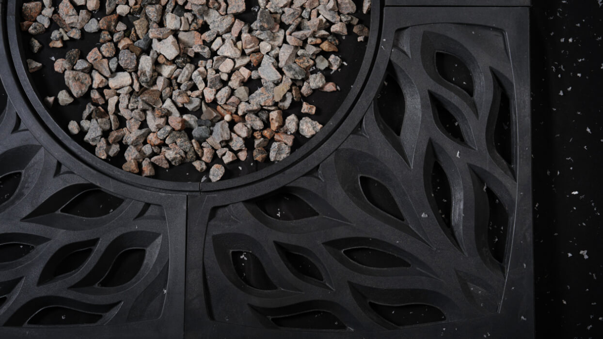 Приствольная решетка для дерева ZKING CRUST 1.2х1.2м Черная в Набережных Челнах фото